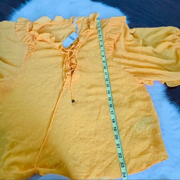 NWT Anthropologie Haida peasant top - Picture 4 of 4